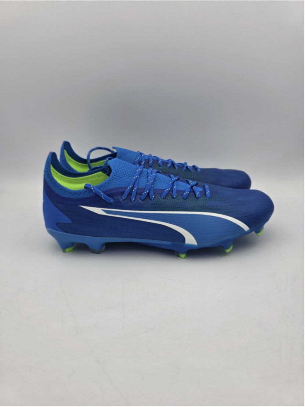 Puma Ultra Ultimate FG/AG Soccer Cleats Womens Size 7 Blue/White 107507-03